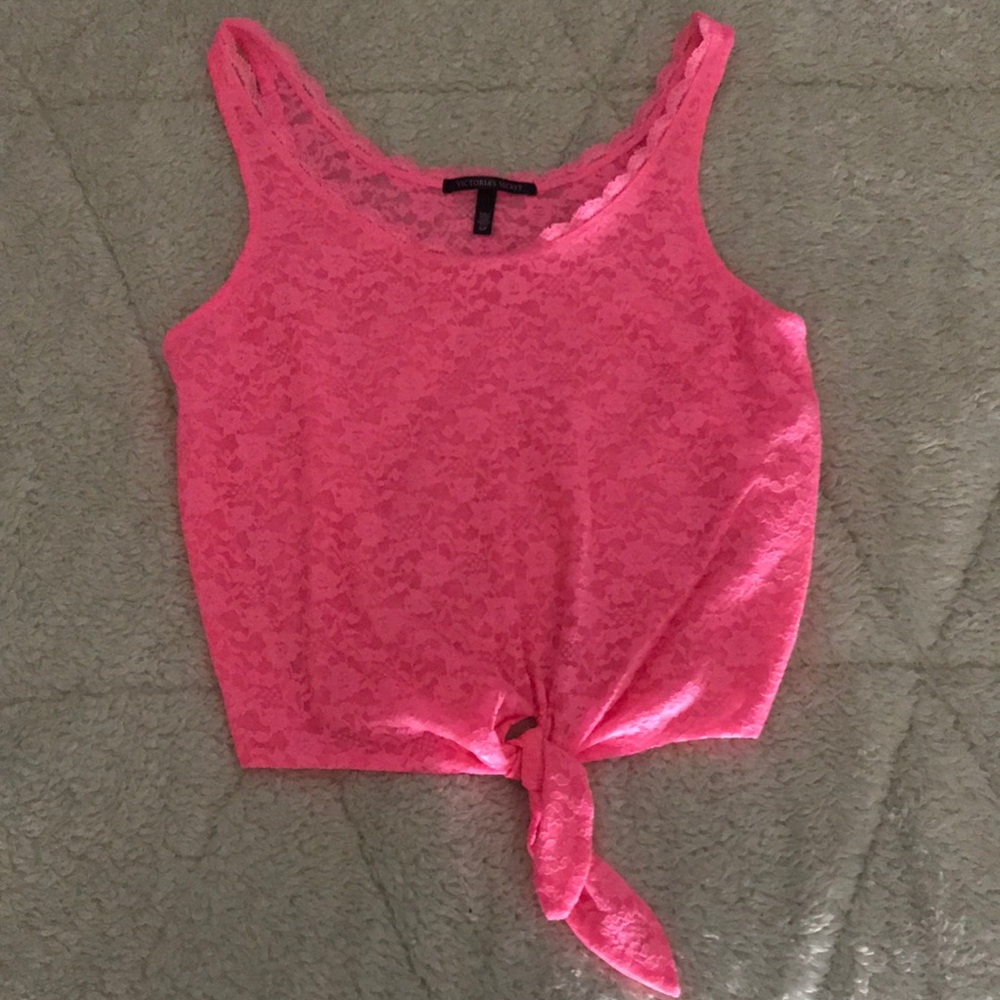 Lace tank top
